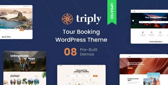 Triply v2.2.6 - Tour Booking WordPress Theme