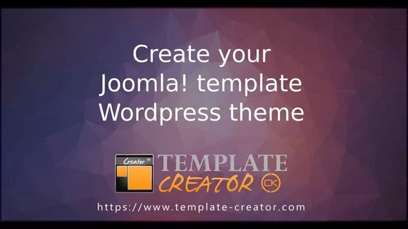 Template Creator CK v5.0.9 - Joomla Creating Templates