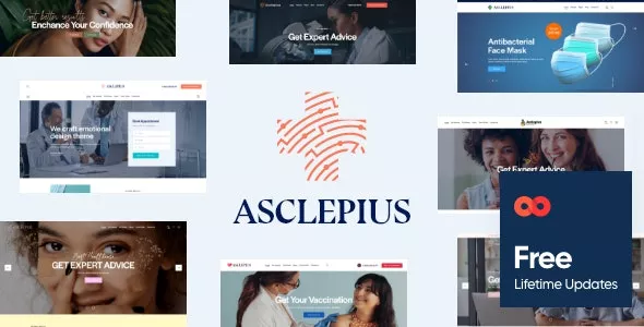 Asclepius v1.6 - Doctor, Medical & Healthcare WordPress Theme