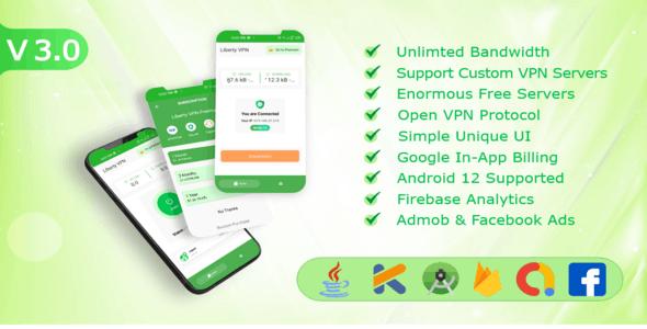 Liberty VPN v3.0 - Free & Unlimited VPN Service