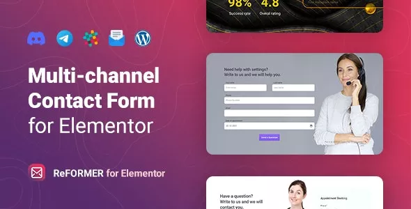 ReFormer - Multichannel Contact Form for Elementor