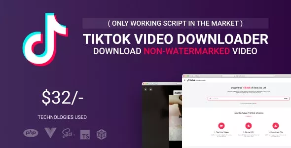 TikTok Video Downloader v2.3.8 - Without Watermark & Music Extractor