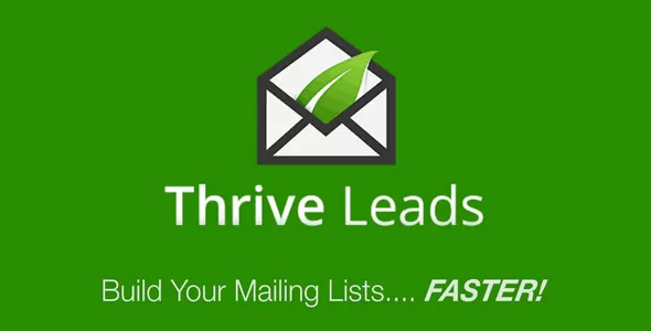 Thrive Leads v3.9 - Ultimate List Building Plugin for WordPress