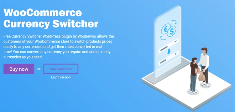 WoobeWoo WooCommerce Currency Switcher Pro v1.7.4