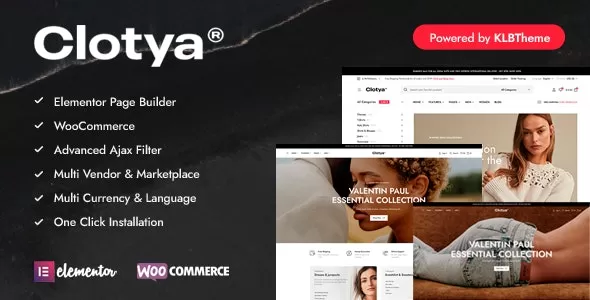 Clotya v1.1.7 - Fashion Store eCommerce Theme