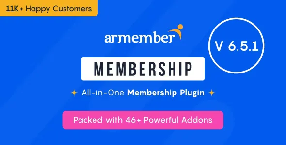 ARMember v5.5.1 - WordPress Membership Plugin