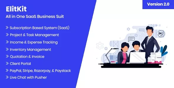 ElitKit v2.0 - All In One SaaS Business Suit