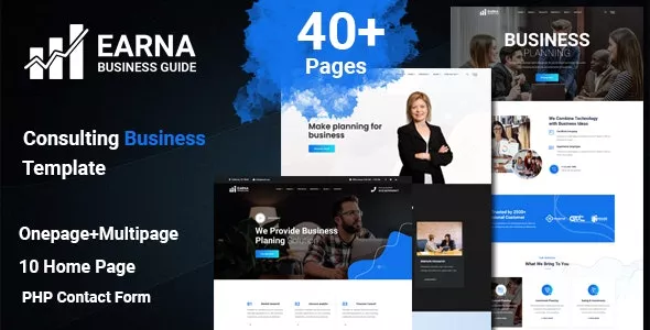 Earna v1.0.4 - Consulting Business Template