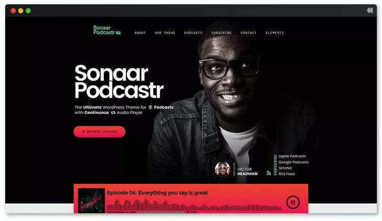 Sonaar Music v4.25 - Best Music & Podcast WordPress Themes