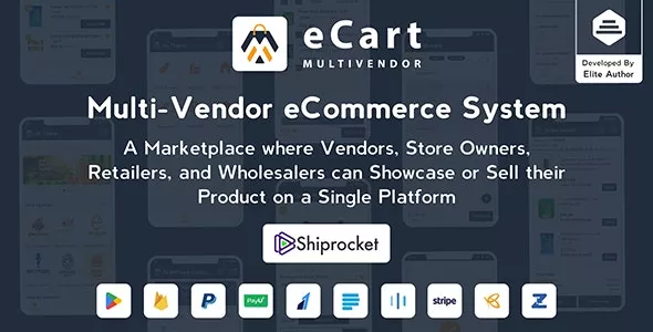 eCart v5.0.0 - Multi Vendor eCommerce System