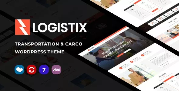 Logistix v1.19 - Responsive Transportation WordPress Theme
