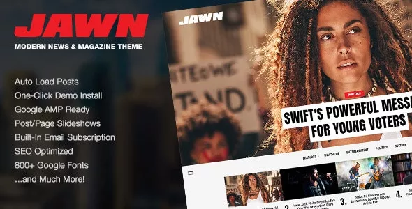Jawn v1.4.2 - Modern WordPress News & Magazine Theme