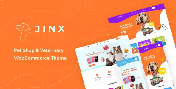 Jinx v1.0 – Pet Shop & Veterinary WooCommerce Theme