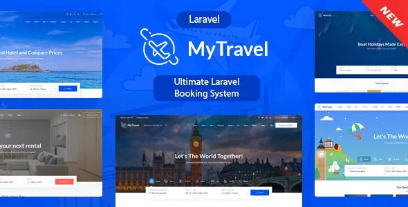 MyTravel v1.3.0 - Ultimate Laravel Booking System