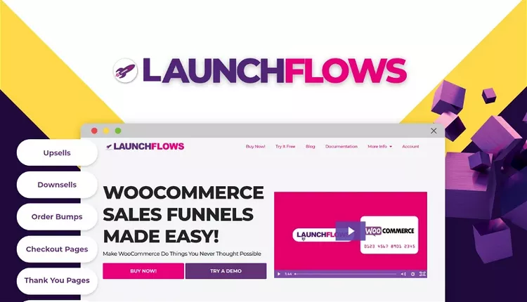 LaunchFlows v4.2.1 - WooCommerce Sales Funnels Made Easy