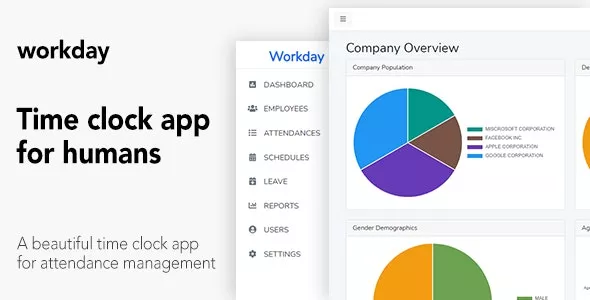 Workday v6.5 - A Time Clock Application for Employees