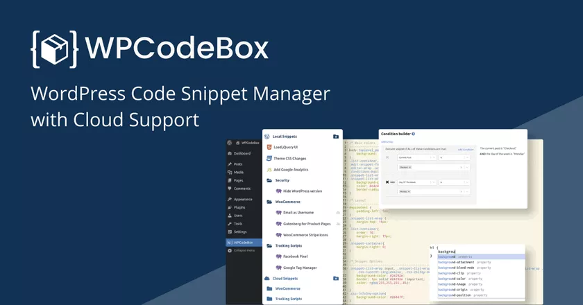 WPCodeBox v1.4.1 - WordPress Code Snippets With Cloud Support
