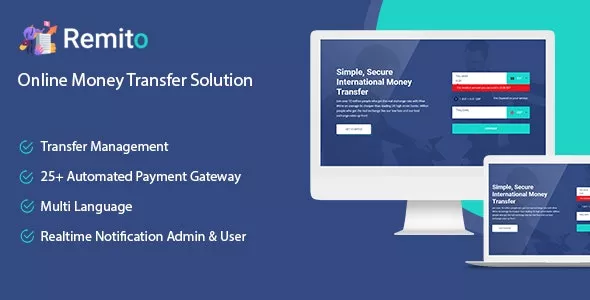 Remito v3.0.1 - Online Money Transfer Solution