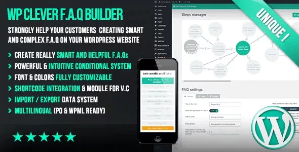 WP Clever FAQ Builder v1.43 - Smart Support Tool for Wordpress
