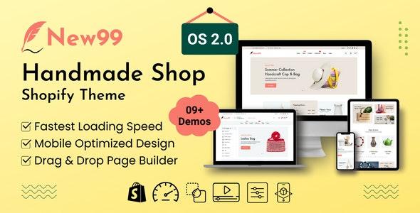 New99 v1.0.2 - Handmade Shop Shopify Theme