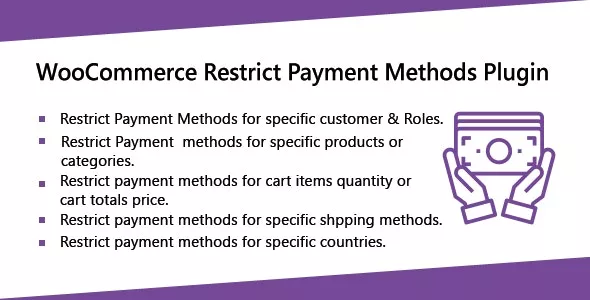 WooCommerce Restrict Payment Methods Plugins v1.0.3