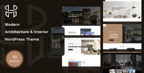 Hellix v1.0.13 - Modern Architecture & Interior Design WordPress Theme