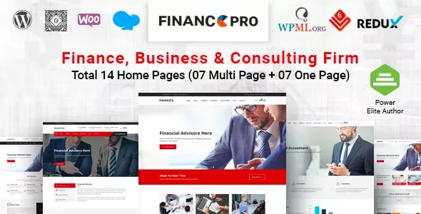 Finance Pro v1.8.5 – Business & Consulting WordPress Theme