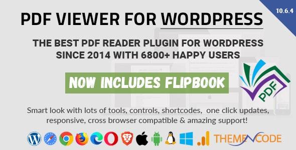 PDF Viewer for WordPress v10.6.4