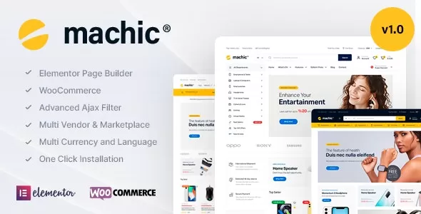 Machic v1.1.3 - Electronics Store WooCommerce Theme
