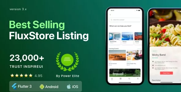 FluxStore Listing v2.5.1 - The Best Directory WooCommerce App by Flutter