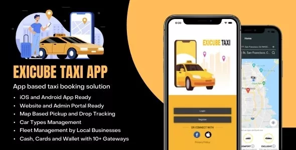 Exicube Taxi App v1.9.0