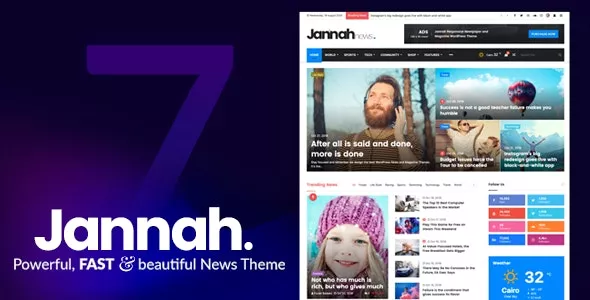 Jannah v6.1.5 - Newspaper Magazine News BuddyPress AMP