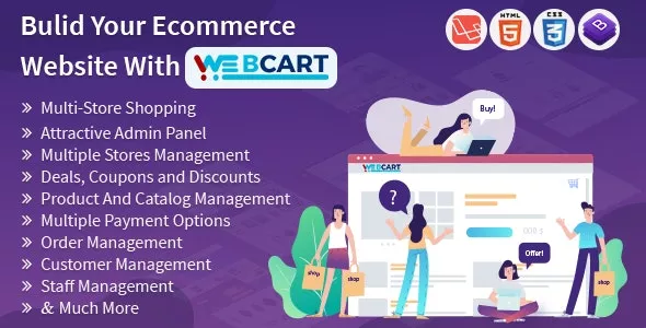 Web-cart v2.1 - Multi Store eCommerce Shopping Cart Solution