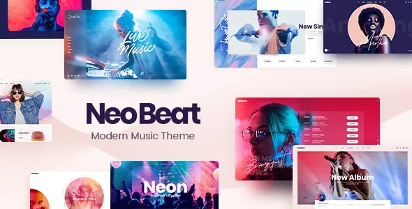 NeoBeat v1.2 - Music WordPress Theme