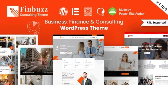 Finbuzz v1.4 - Corporate Business WordPress Theme