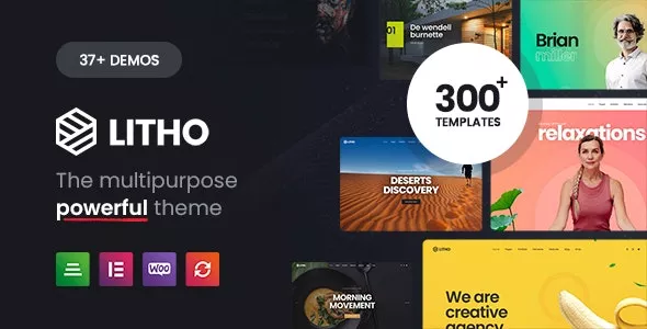 Litho v1.5 - Multipurpose Elementor WordPress Theme
