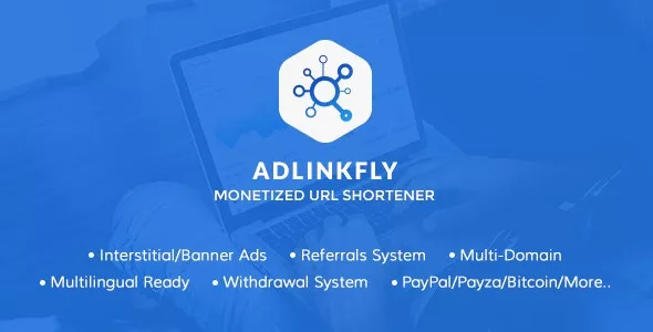 AdLinkFly v6.5.3 - Monetized URL Shortener