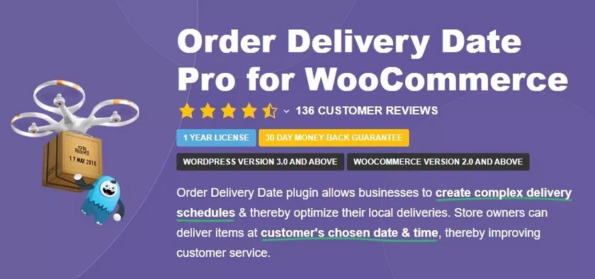 Order Delivery Date Pro for WooCommerce v9.28.0