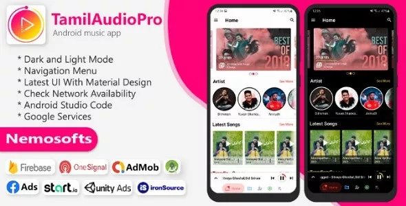 Tamilaudiopro v4.0.0 - Online Music Streaming Apps