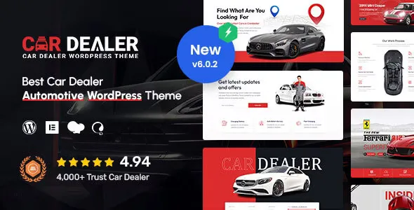 Car Dealer v3.7.0 – Automotive Responsive WordPress Theme