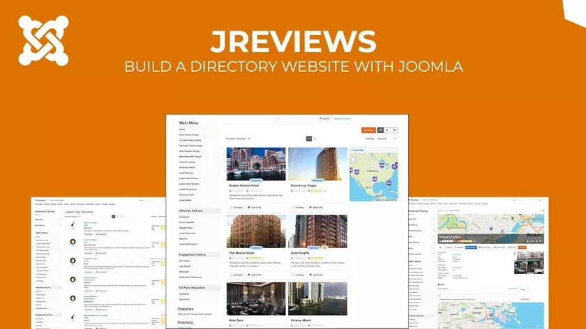 JReviews v3.12.4 - Best Directory and Reviews Component for Joomla