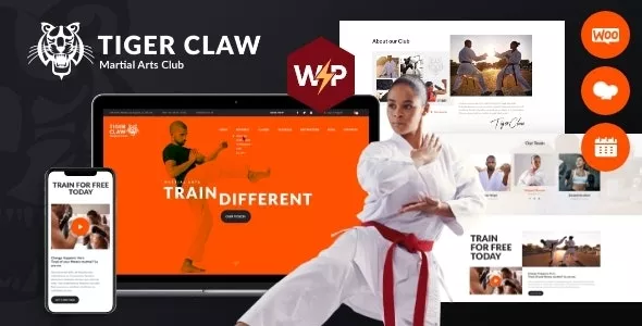 Tiger Claw v1.1.5 - Martial Arts School and Fitness Center WordPress Theme
