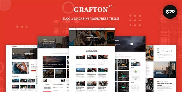 Grafton v1.6 - Blog & Magazine WordPress Theme