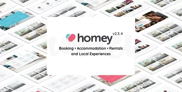 Homey v2.3.4 - Booking and Rentals WordPress Theme