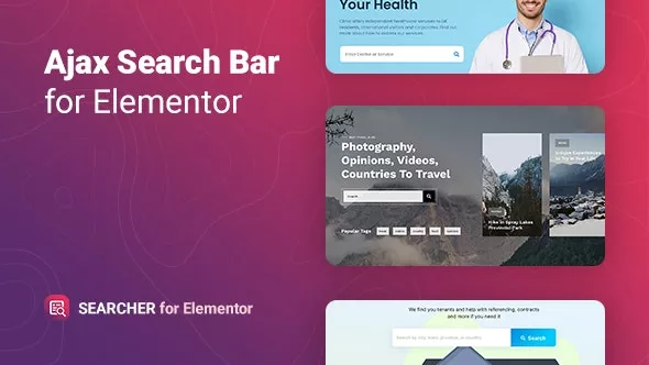 Searcher - Ajax Search for Elementor