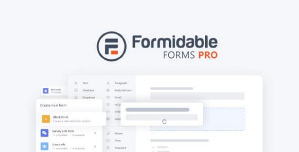 Formidable Forms Pro v5.4.5 - WordPress Form Builder