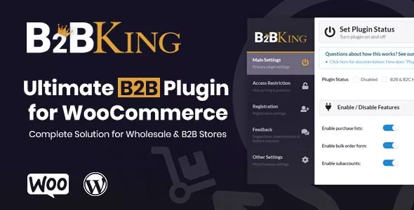 B2BKing v4.1.6 - Best WooCommerce Plugin for B2B and Wholesale