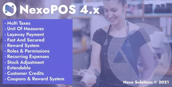 NexoPOS v4.6.3 - POS, CRM & Inventory Manager