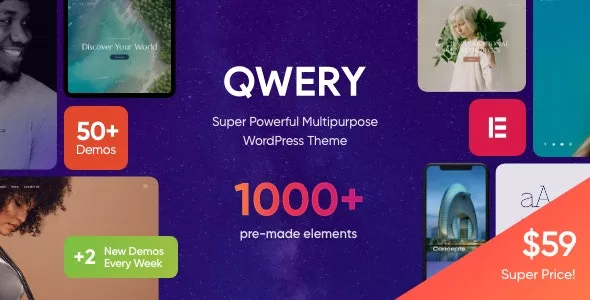 Qwery v1.2.0.5 - Multi-Purpose Business WordPress Theme + RTL