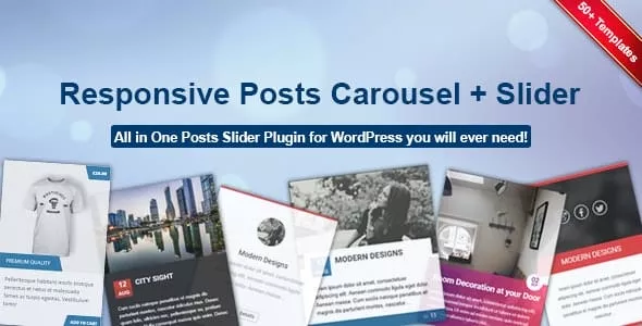 Responsive Posts Carousel WordPress Plugin v14.1
